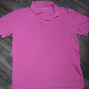 Pink & Orange Psycho Bunny Polo